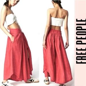 NWOT Free People Lunar Cove Harem Wide Leg Pants